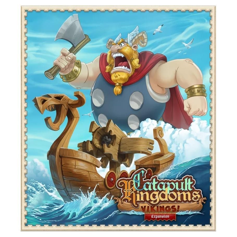 Catapult Feud Vikings Board Games Common Ground Games