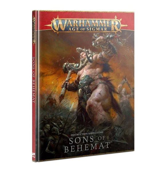 Age of Sigmar Battletome Sons of Behemat Miniatures Games Workshop   