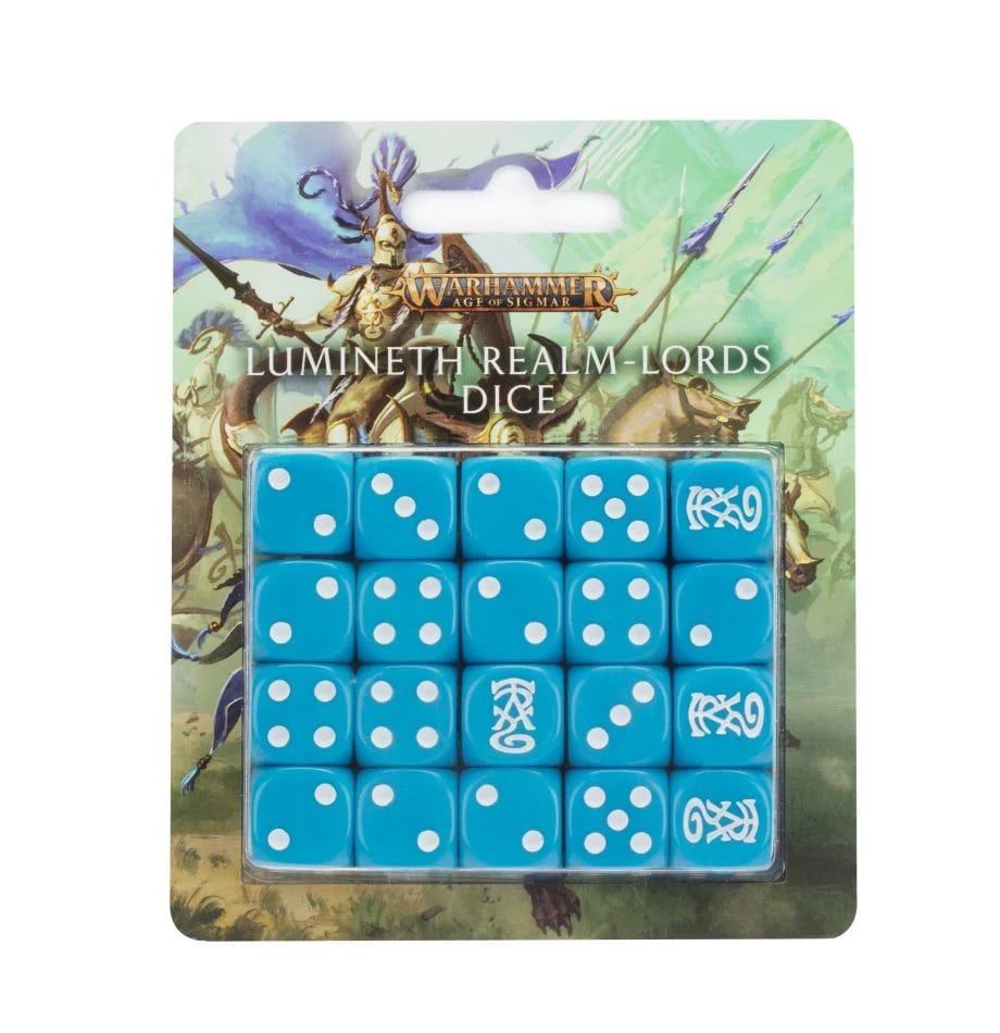 Age of Sigmar Lumineth Realm Lords Dice Miniatures Games Workshop   
