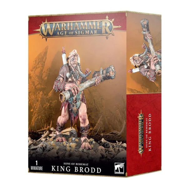 Age of Sigmar Sons of Behemat: King Brodd Miniatures Games Workshop