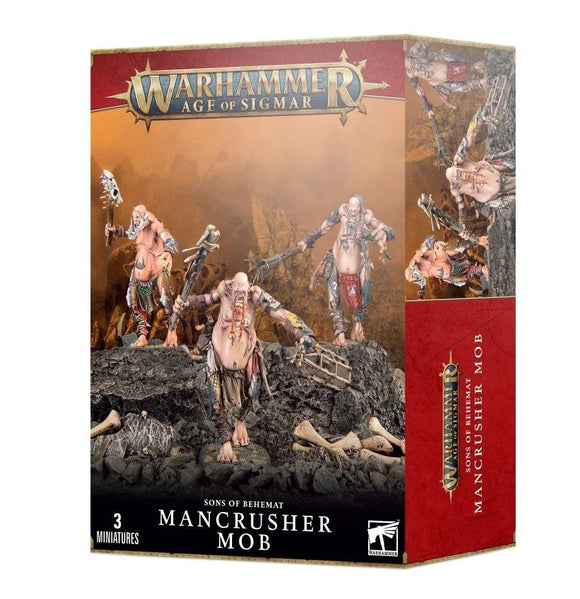 Age of Sigmar Sons of Behemat Mancrusher Mob Miniatures Games Workshop   