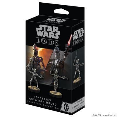 Star Wars Legion IG-Series Assassin Droids Miniatures Asmodee   