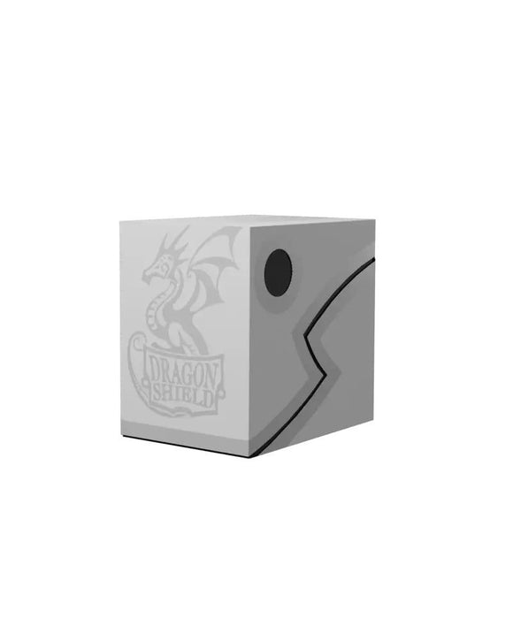 30735 Dragon Shield Deck Box Revised Ashen White Supplies Arcane Tinmen   