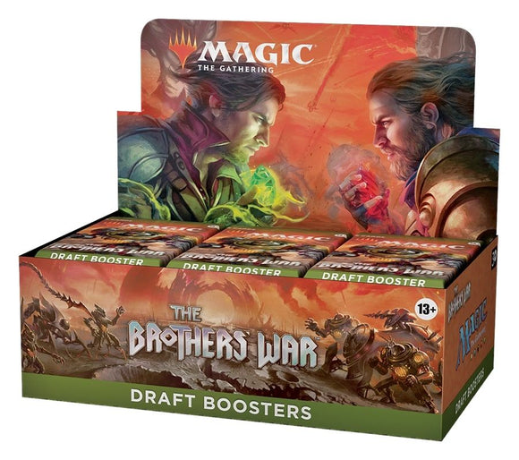 MTG: The Brothers' War Draft Booster Box  Common Ground Games   