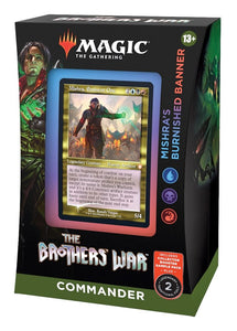 MTG: The Brothers' War CMDR Mishra's Burnished Banner Trading Card Games Wizards of the Coast   