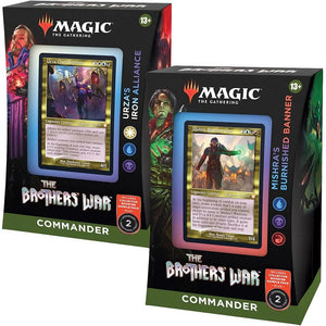 MTG: The Brothers' War Commander Decks Trading Card Games Wizards of the Coast   