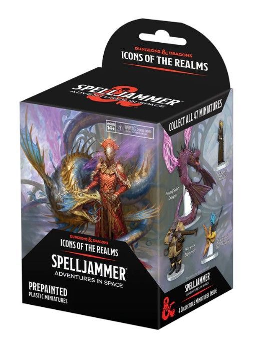D&D Icons Spelljammer Booster Miniatures WizKids   