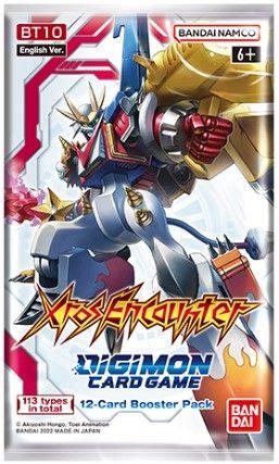 Digimon [BT10] Xros Encounter Booster Trading Card Games Bandai   