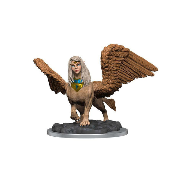 Critical Role Unpainted Miniatures: Female Sphinx Miniatures WizKids   