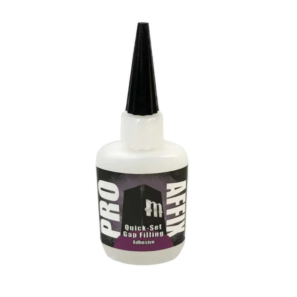 Pro Affix Quick-Set Gap Filling Hobby Adhesive 1oz Paints Monument Hobbies