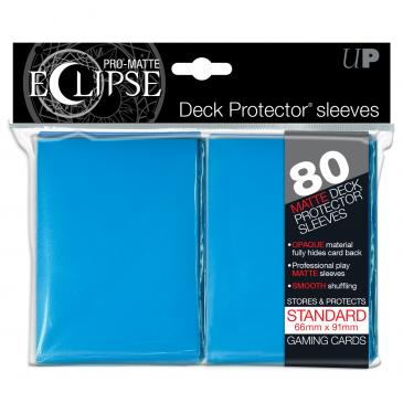 Ultra Pro Standard Card Game Sleeves 80ct PRO-Matte Eclipse Light Blue (85252) Home page Ultra Pro   