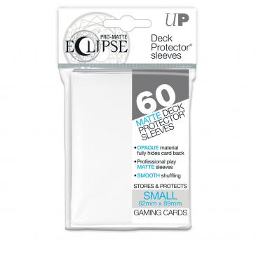 Ultra Pro Small Card Game Sleeves 60ct PRO-Matte Eclipse White (85268) Home page Ultra Pro   