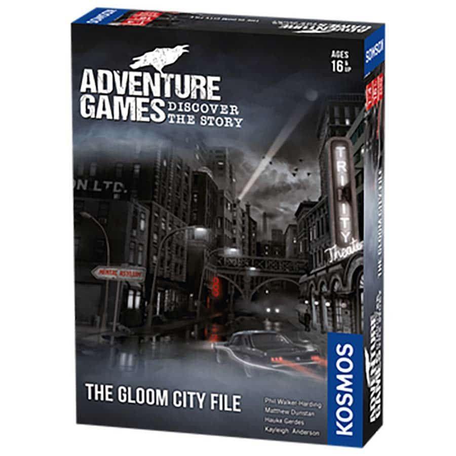 Adventure Games The Gloom City File Board Games Common Ground Games