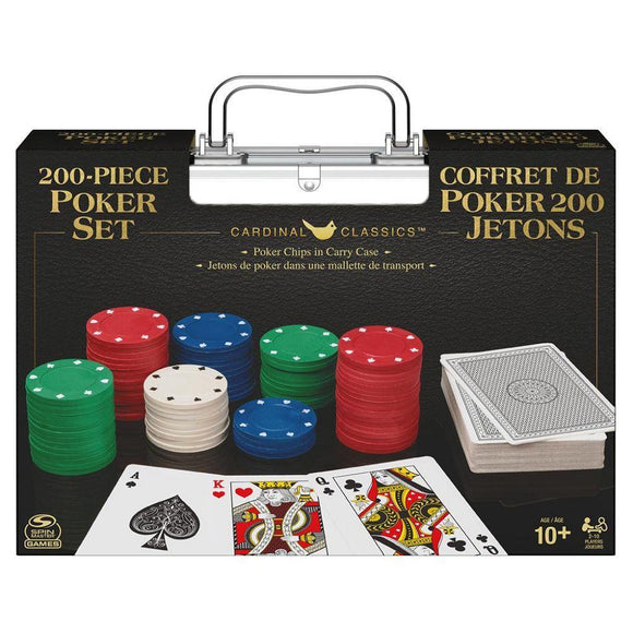200pc Poker Cardinal Classics  Common Ground Games   