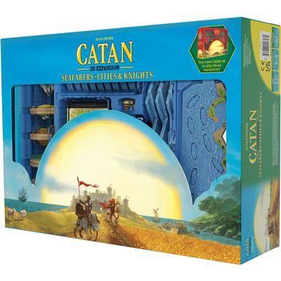 Catan 3D Seafarers and Cities & Knights Expansion  Asmodee   