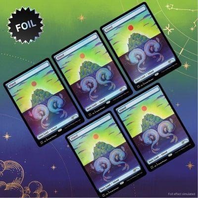 MTG Secret Lair Foil Astrology Pisces Trading Card Games Wizards of the Coast