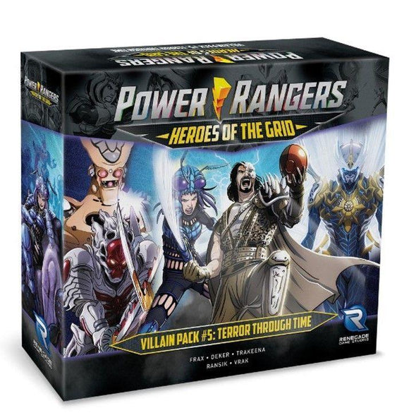 Power Rangers: Heroes of the Grid: Villain Pack 5 Miniatures Renegade Game Studios