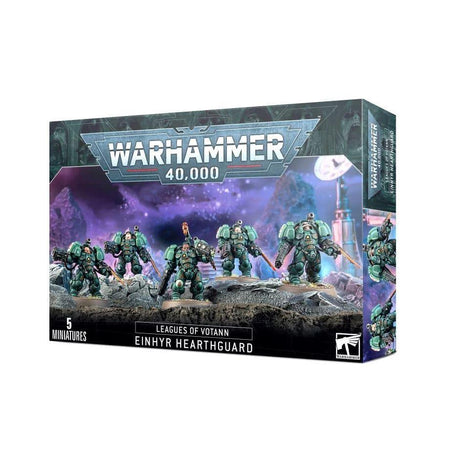 Warhammer 40K Leagues of Votann: Einhyr Hearthguard Miniatures Games Workshop   