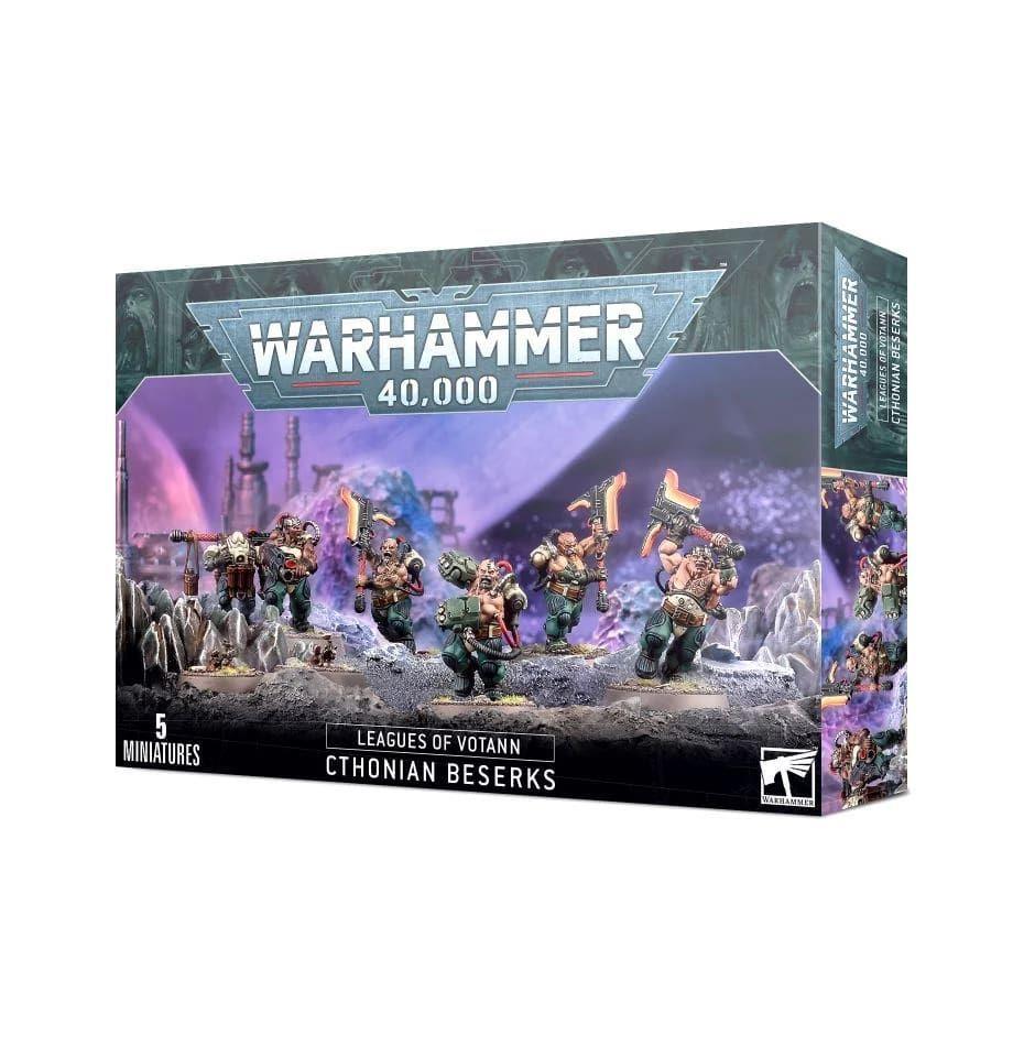 Warhammer 40K Leagues of Votann: Cthonian Beserks Miniatures Games Workshop   