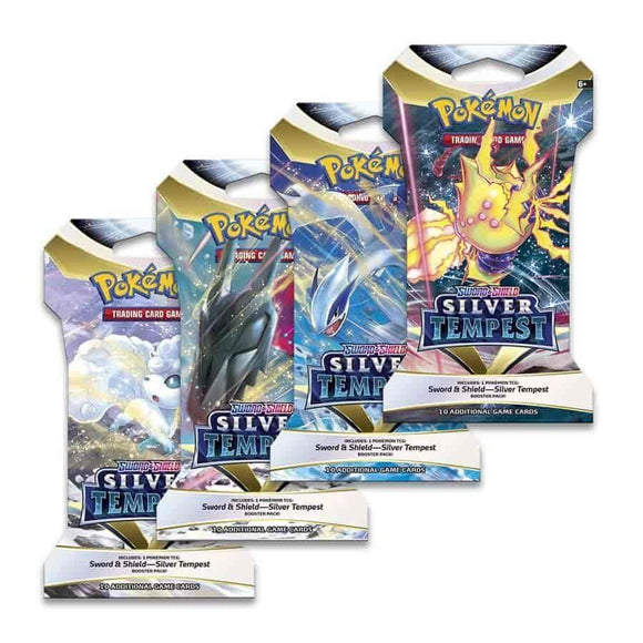 Pokemon Silver Tempest Sleeve Booster  Common Ground Games   