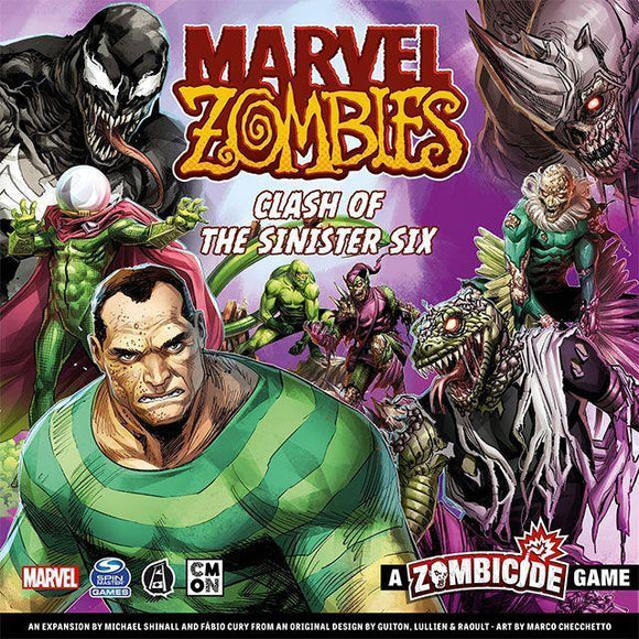 Marvel Zombies Clash of the Sinister Six Kickstarter Edition Board Games Cool Mini or Not   