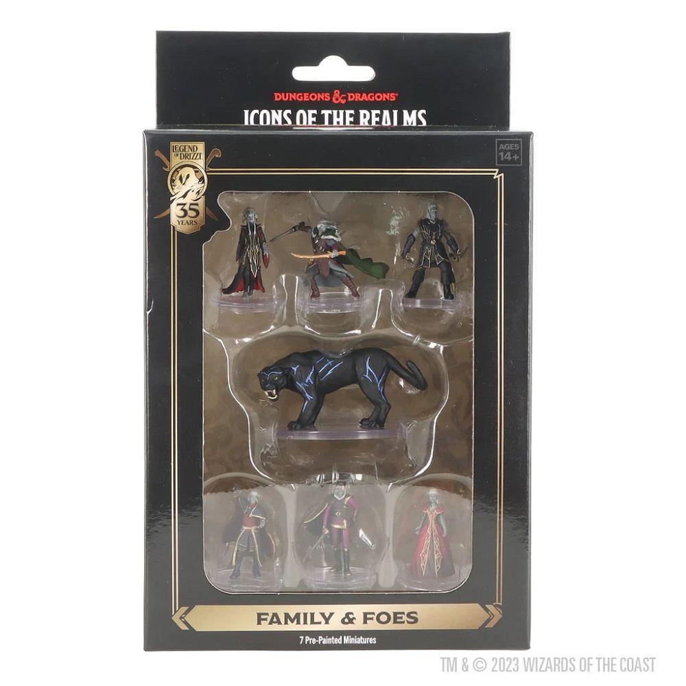 D&D Drizzt 35A Family & Foes Miniatures WizKids