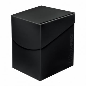 Ultra Pro 100+ Deck Box Eclipse Jet Black (85683) Supplies Ultra Pro   