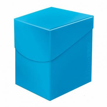 Ultra Pro 100+ Deck Box Eclipse Sky Blue (85685) Supplies Ultra Pro   