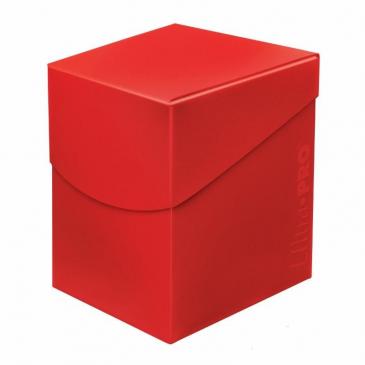Ultra Pro 100+ Deck Box Eclipse Apple Red (85686) Supplies Ultra Pro   