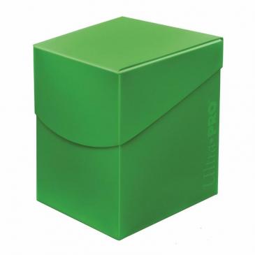 Ultra Pro 100+ Deck Box Eclipse Lime Green (85688) Supplies Ultra Pro   