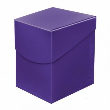 Ultra Pro 100+ Deck Box Eclipse Royal Purple (85692) Supplies Ultra Pro   