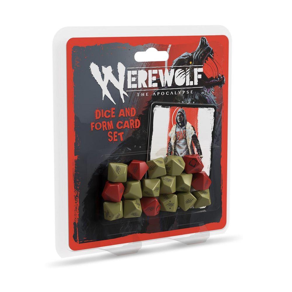 Werewolf the Apocalypse: 5E Dice & Form Cards Role Playing Games Renegade Game Studios   