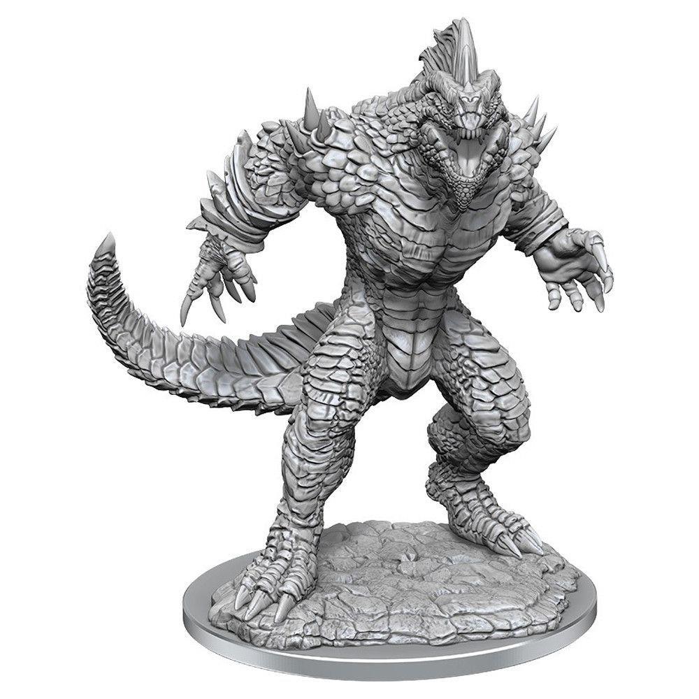 NPC Lizardfolk Render Miniatures WizKids