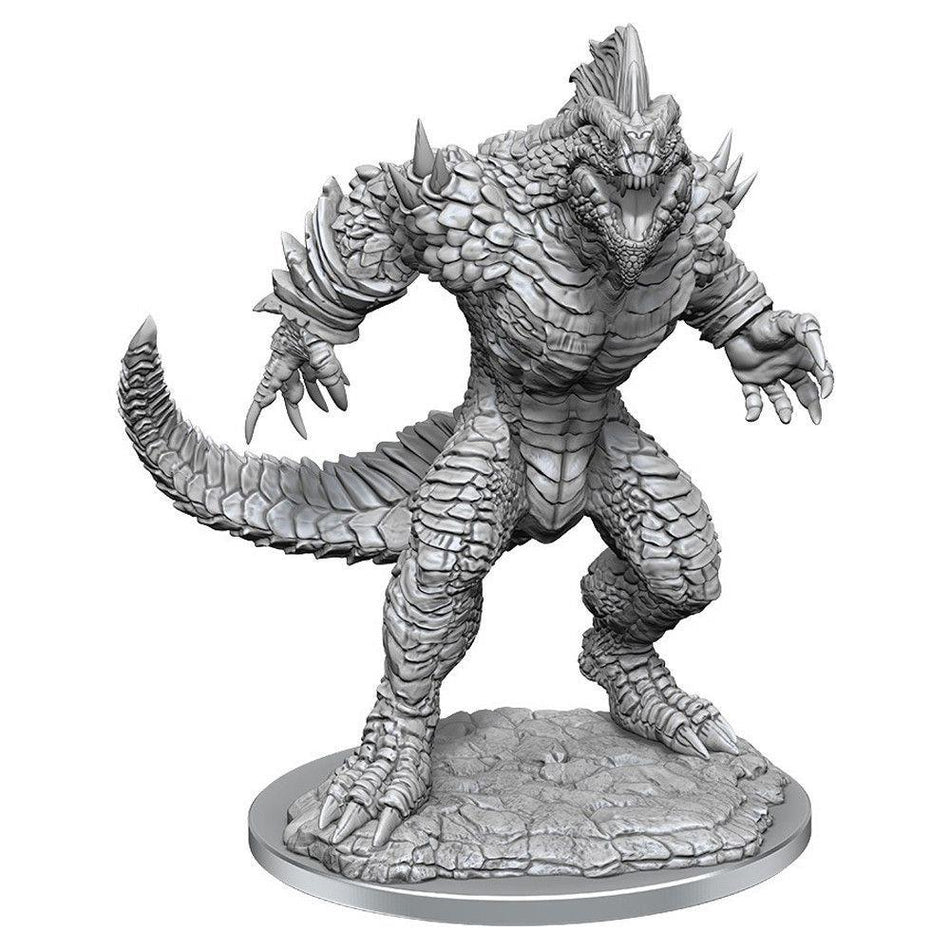 NPC Lizardfolk Render Miniatures WizKids
