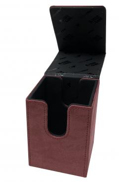 Ultra Pro Alcove Flip Deck Box Suede Collection Ruby (85770) Home page Other   