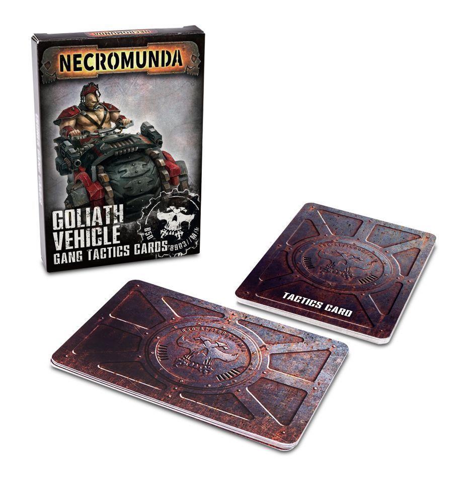 Necromunda Goliath Vehicle Cards Miniatures Games Workshop   