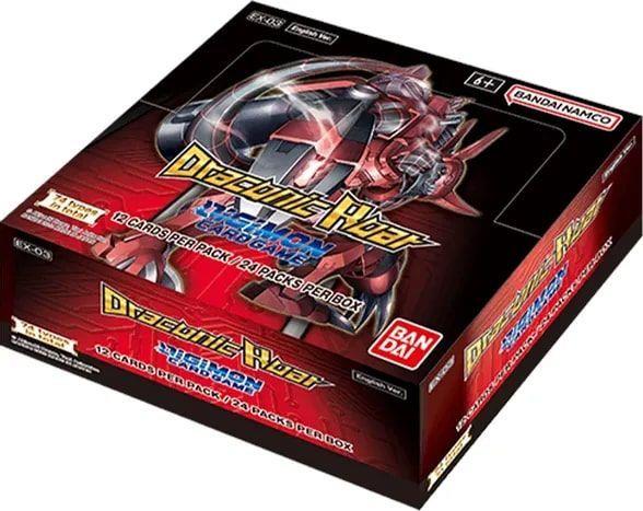 Digimon [EX03] Dracon Roar Box Trading Card Games Bandai