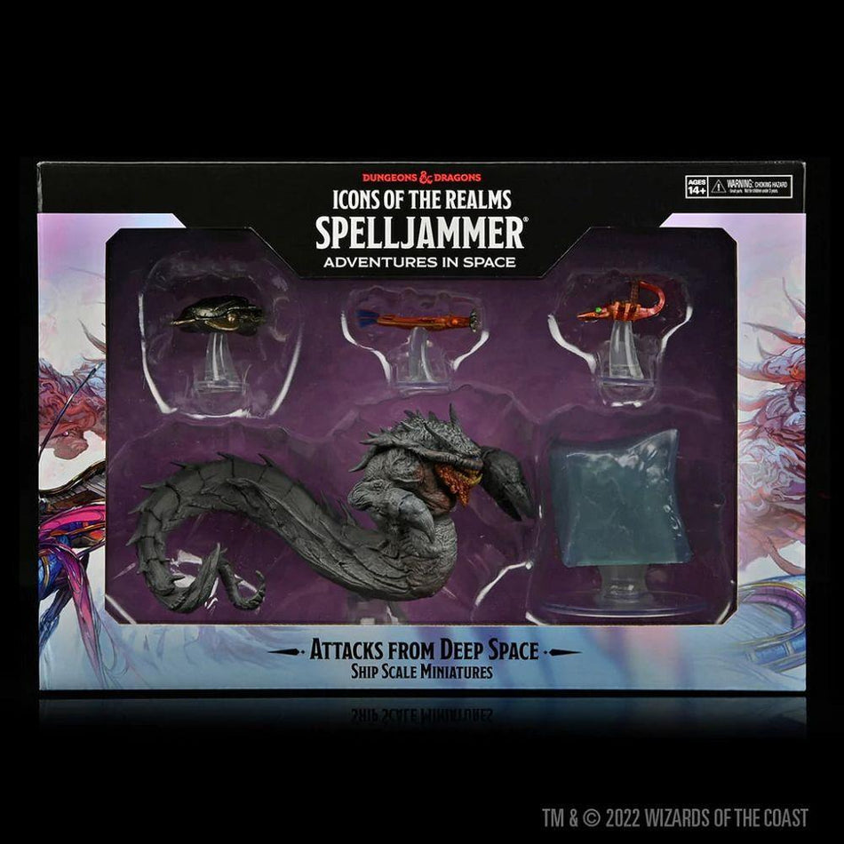 Spelljammer Attack From Deep Space Miniatures WizKids