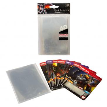 Ultra Pro Oversize Card Game Sleeves 40ct Top Loading Clear (85787) Home page Ultra Pro   