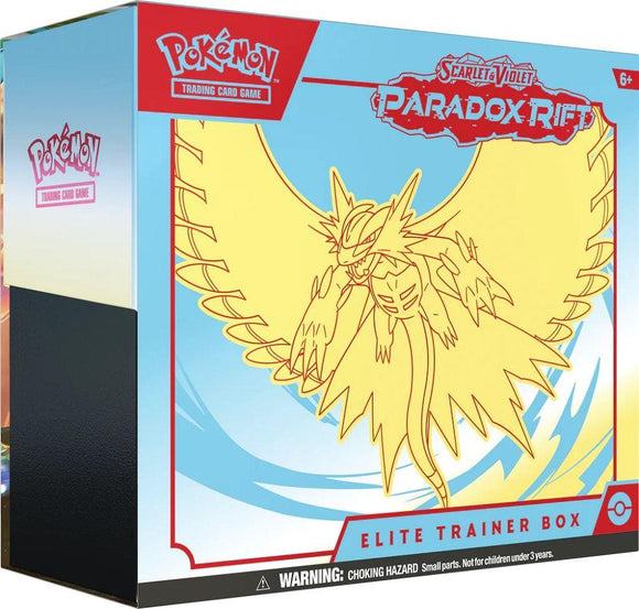 Pokémon TCG S&V Paradox Rift Elite Trainer Box Scream Tail  Common Ground Games   
