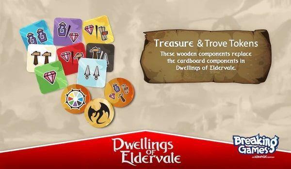 Dwellings of Eldervale Wood Upgrade Treasure Trove Board Games Breaking Games