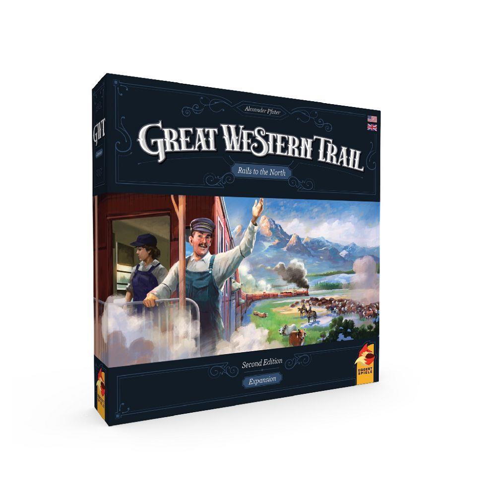 Great Western Trail (2e) Rails to the North Board Games Asmodee