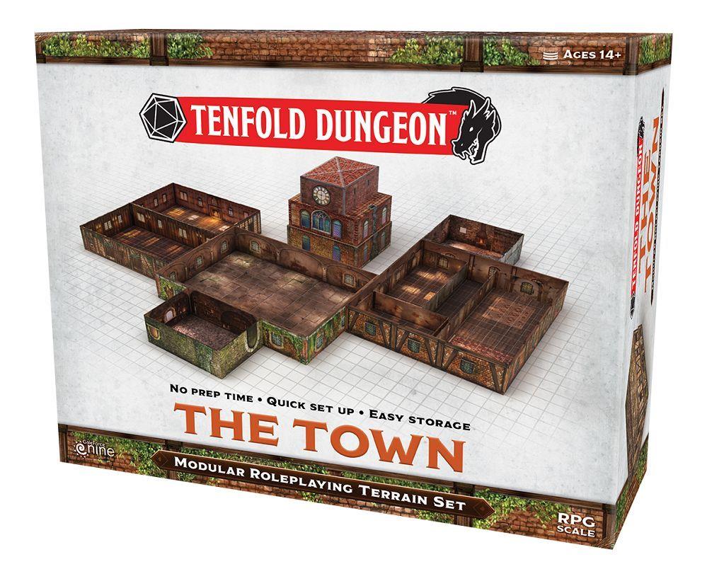 Tenfold Dungeons: The Town RPG Maps Gale Force Nine   