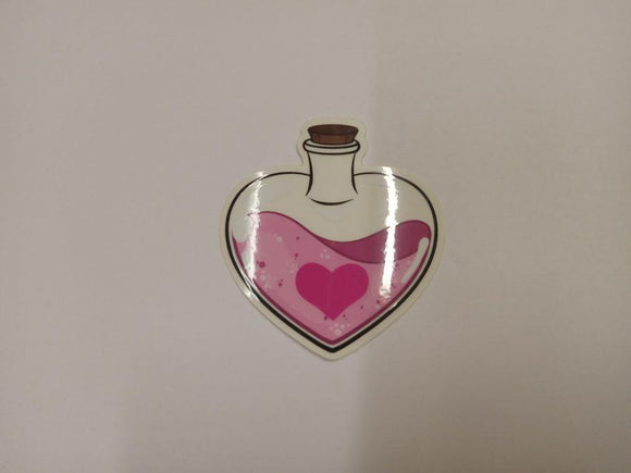 Translucent Sticker Heart – Common Ground Games