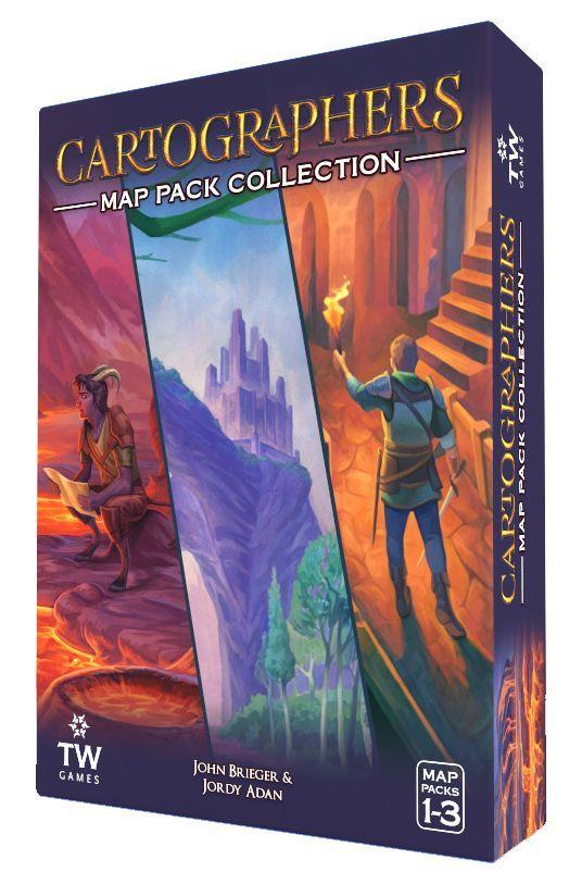 Cartographers Map Collection Board Games Thunderworks Games   
