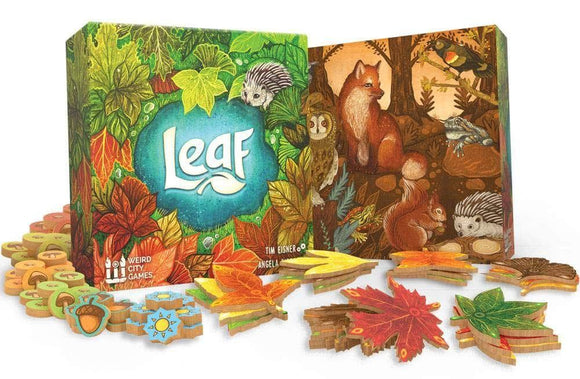Leaf Kickstarter Deluxe Board Games Weird City Games   