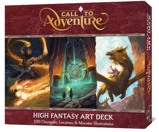 Call to Adv High Fntsy Art Deck Supplies Brotherwise Games