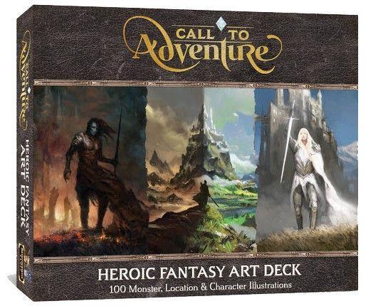 Call to Adv Heroic Art Deck Supplies Brotherwise Games