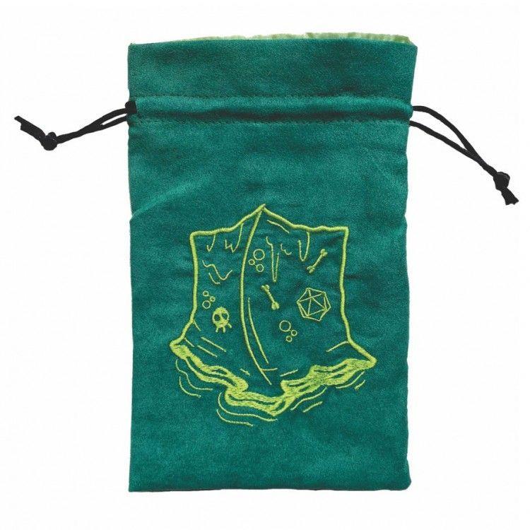 Dice Bag Slimecube  Black Oak Workshop   
