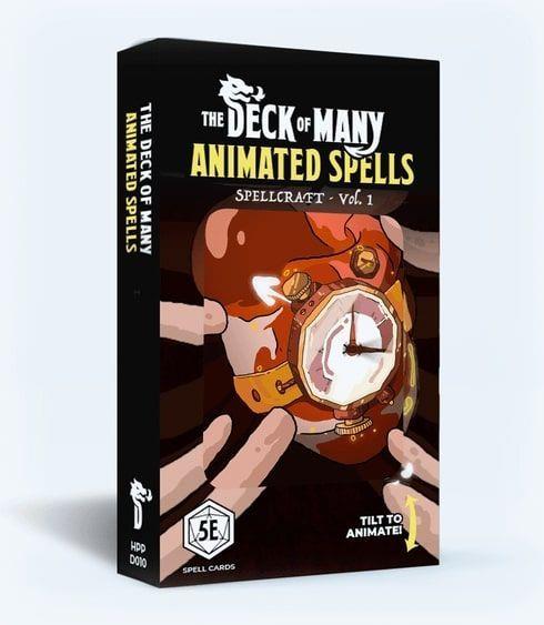 Animated Spellcraft V1 Deck Supplies Hit Point Press